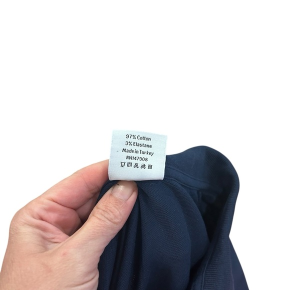 Outdoor voices Sport polo dress navy blue size medium tennis golf leisure preppy - Picture 8 of 11